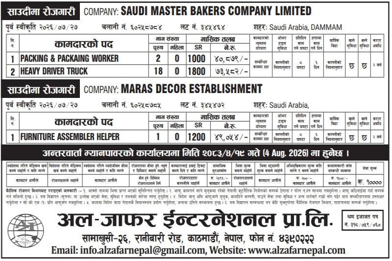 Article Image of job 2 Company Jobs demand in Saudi
