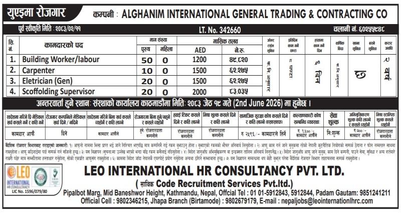 Article Image of job Work Opportunities in UAE with good salary