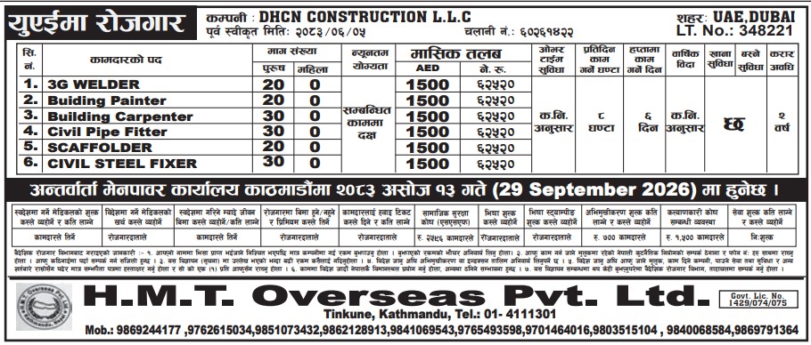 Article Image of job Jobs in UAE with good salary