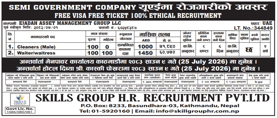 Article Image of job Work Opportunities in UAE with good salary