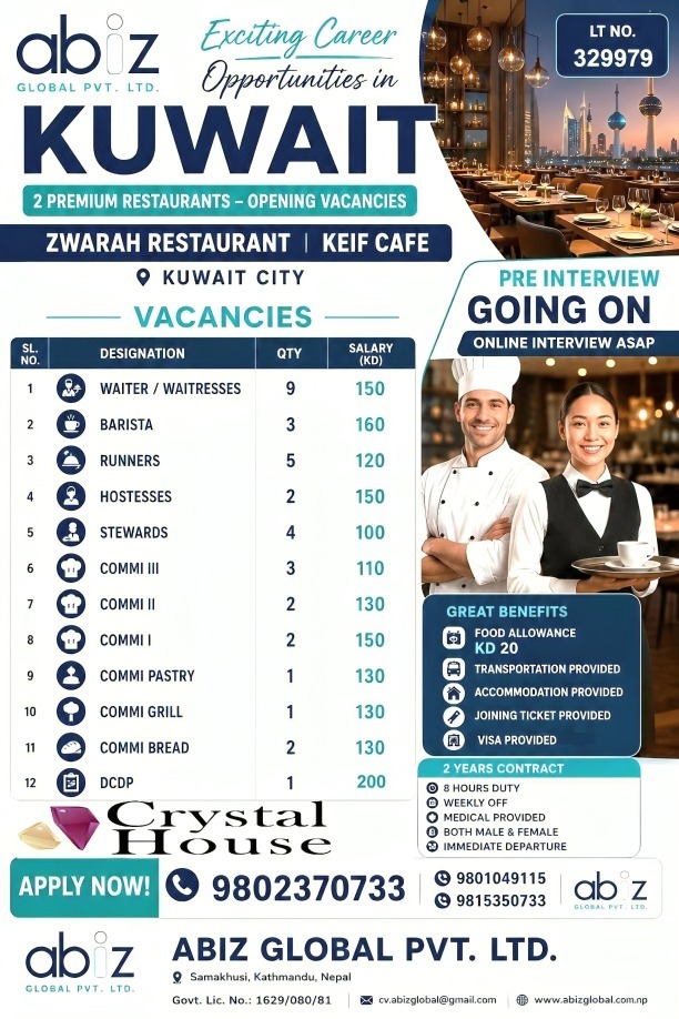 Article Image of job Jobs in Kuwait with good salary