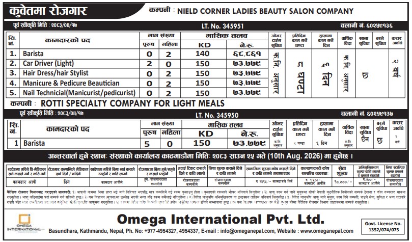 Article Image of job Best Jobs in Kuwait for Nepalese