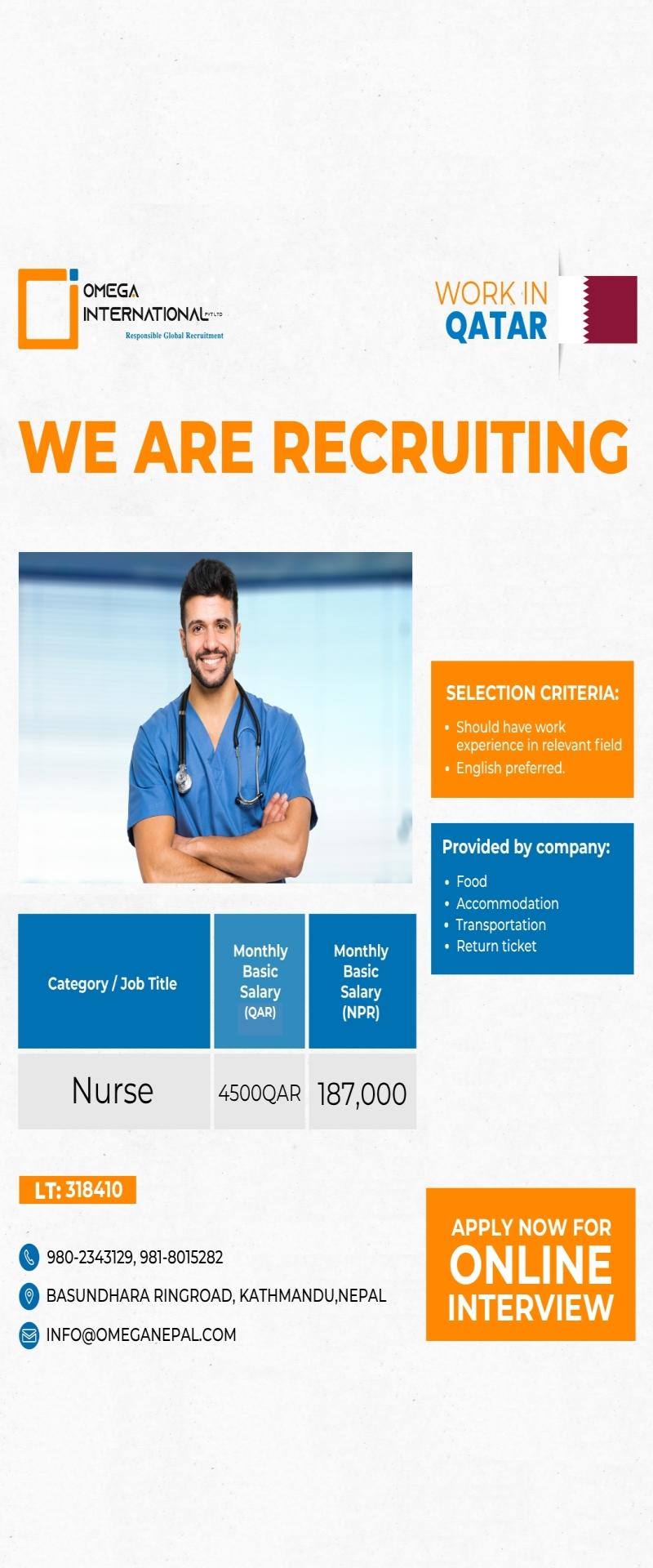 Article Image of job Nursing Jobs in Qatar – Apply Today