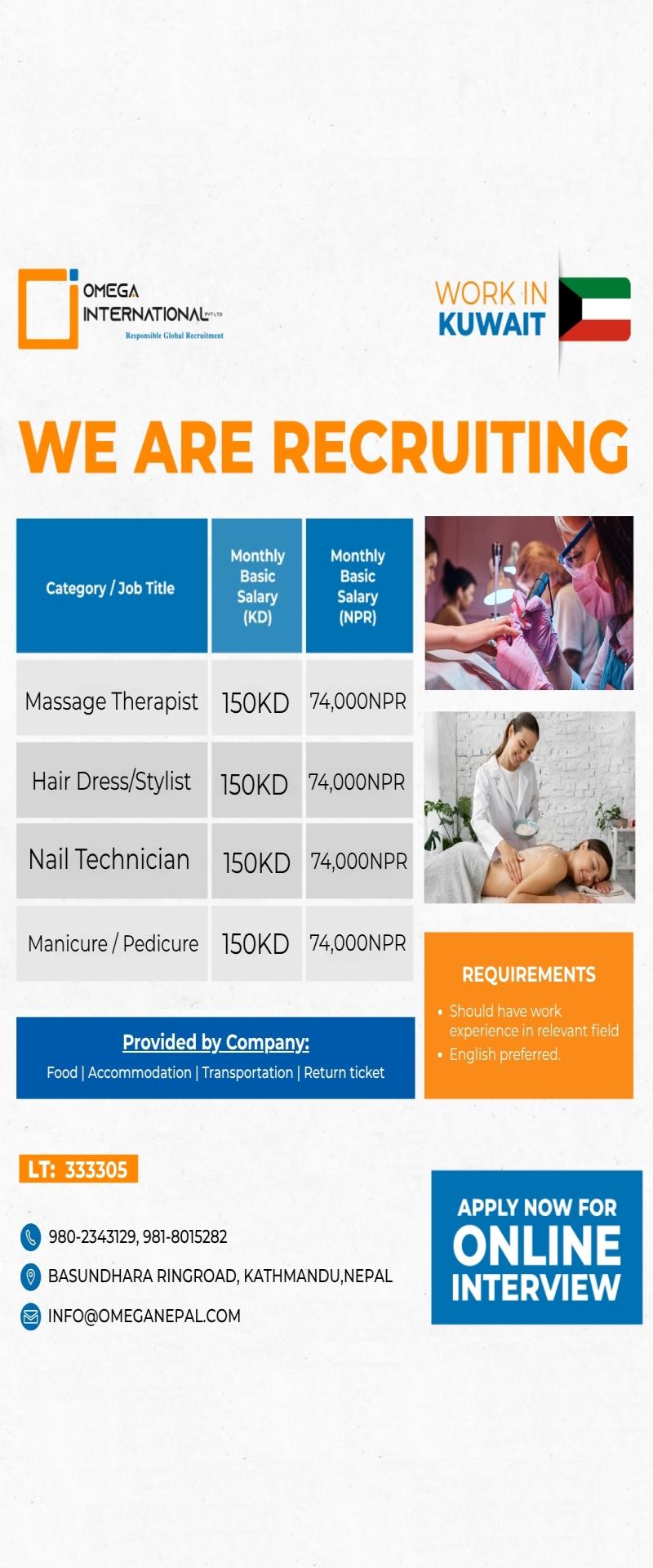 Article Image of job Work in Kuwait
