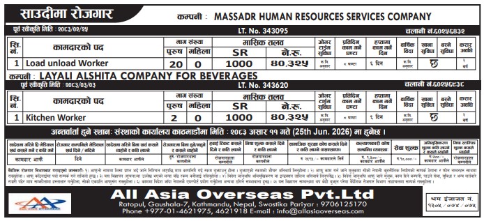Article Image of job Jobs in Saudi with good salary