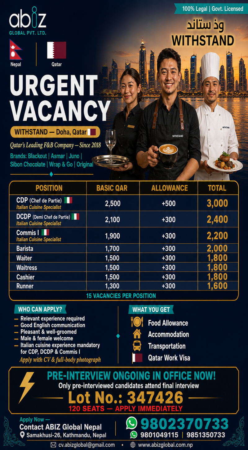 Article Image of job Hotel and Hospitality