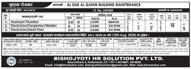 Article Image of job Work Opportunities in UAE
