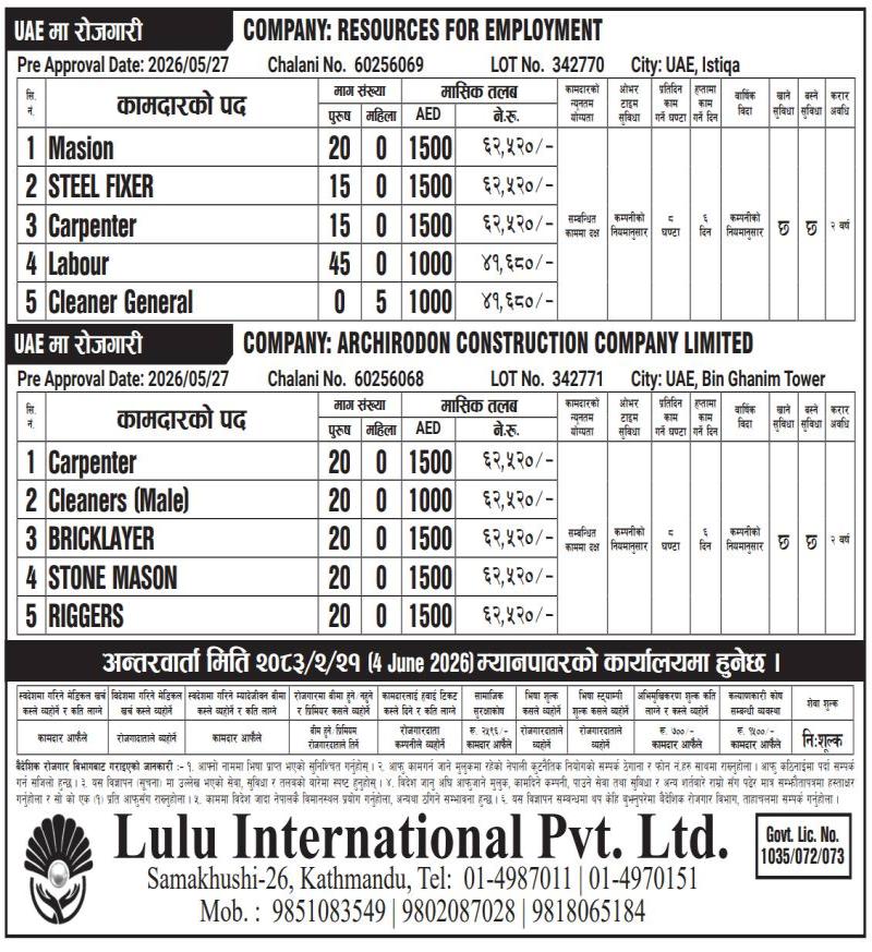Article Image of job 2 Company Jobs demand in UAE