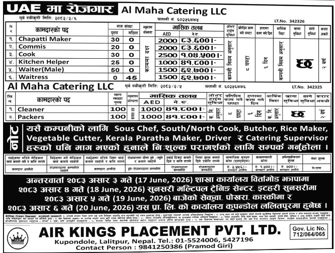 Article Image of job Jobs demand in UAE with good salary