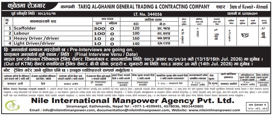 Article Image of job Work Opportunities in Kuwait
