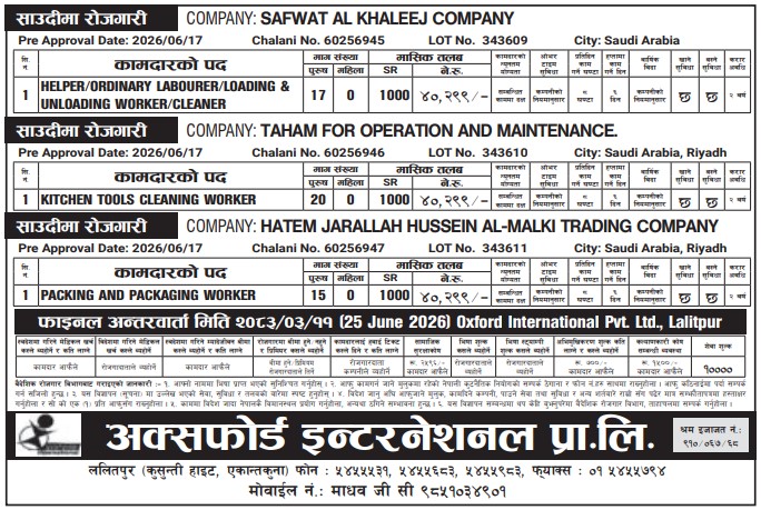 Article Image of job 3 Company Jobs demand in Saudi with good salary