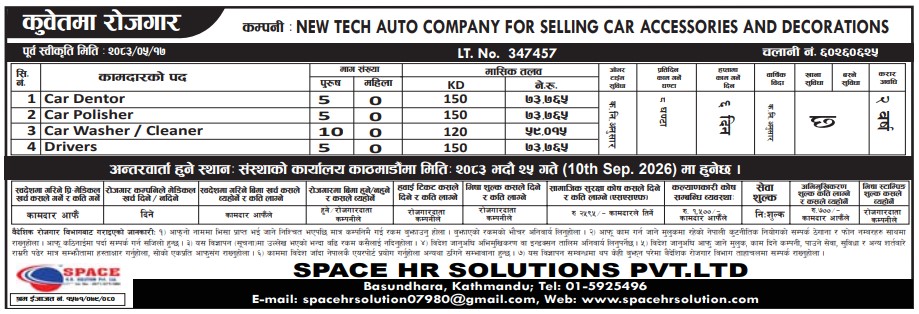 Article Image of job Best Jobs in Kuwait for Nepalese