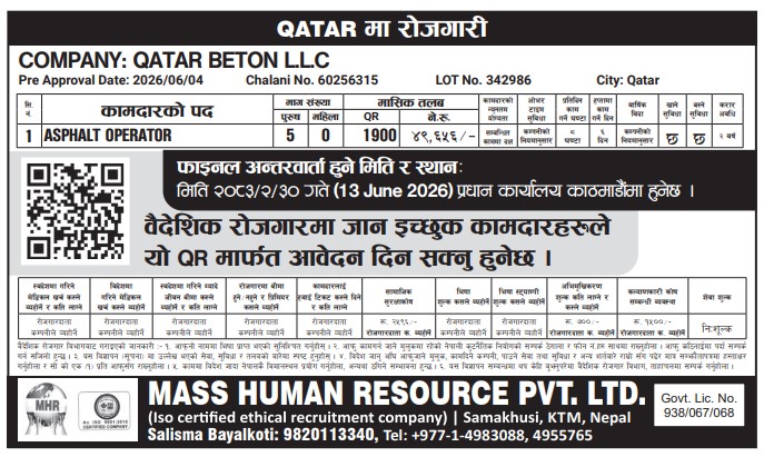 Article Image of job Jobs in Qatar with good salary
