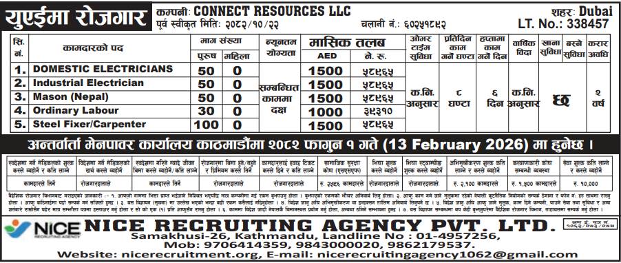 Article Image of job Foreign employment opportunities in UAE